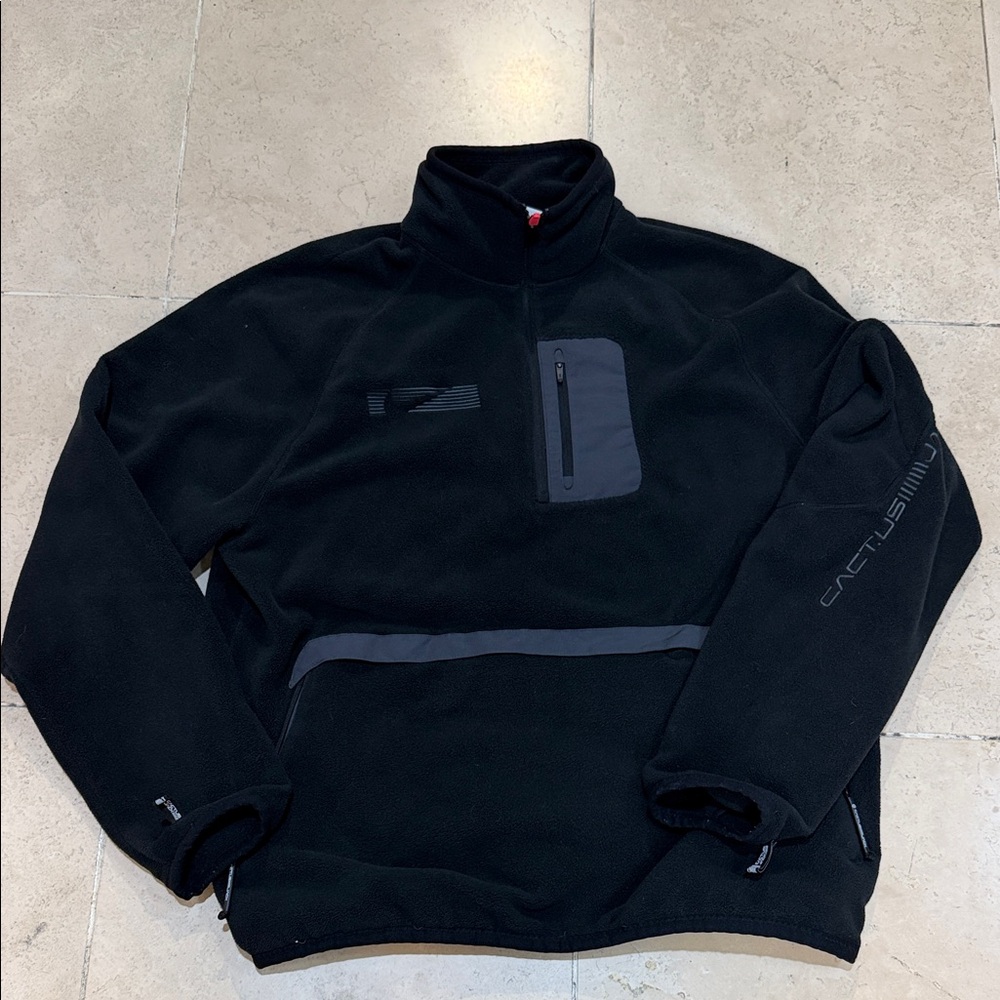 Nike x Cactus Jack by Travis Scott Black Lightweight Fleece Pullover